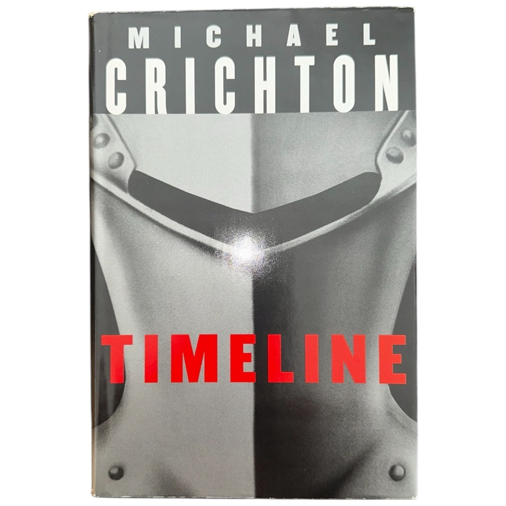 Timeline by Michael Crichton Hardcover Book Thriller, Suspense, Science Fiction